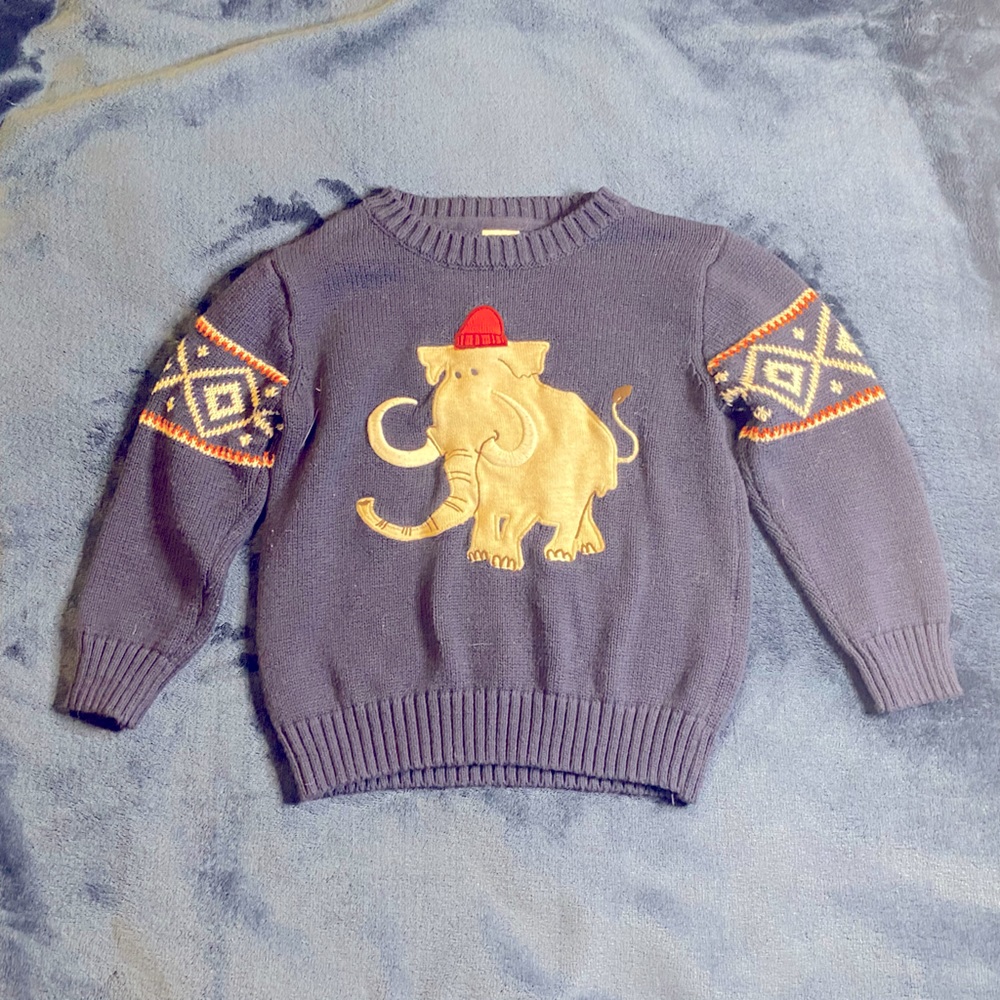 Gymboree Elephant Toddler Sweater